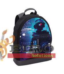 Rucsac ErichKrause StreetLine cu buzunar pentru laptop, 17L, Cyber Game